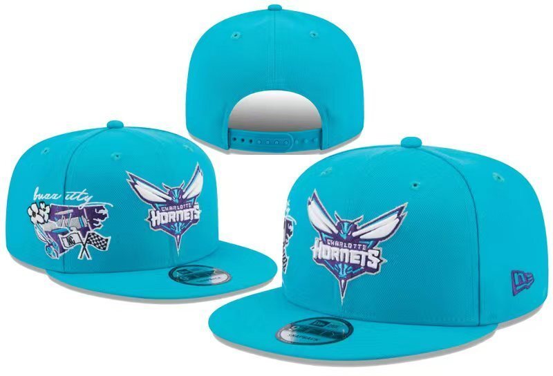 Charlotte Hornets Teal Blue/White City Edition/Buzz City 9FIFTY Snapback