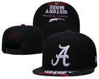 Alabama Crimson Tide Black/White Alabama National Champions - History Made 9FIFTY Snapback
