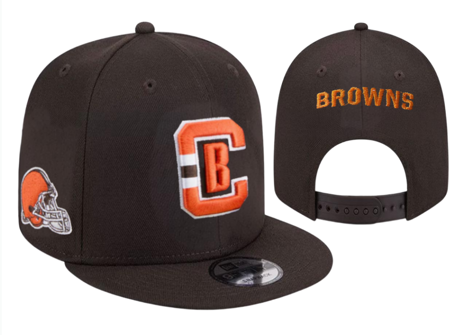Cleveland Browns Brown/Orange 9FIFTY Snapback