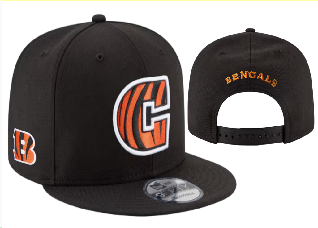 Cincinnati Bengals Black/Orange 9FIFTY Snapback