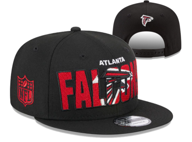 Atlanta Falcons Black/Red NFL Draft 2023 9FIFTY Snapback