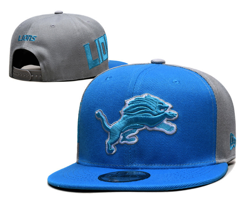 Detroit Lions Royal Blue/Gray 9FIFTY Snapback