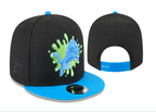 Detroit Lions Black/Blue NFL x Nickelodeon Slime 9FIFTY Snapback