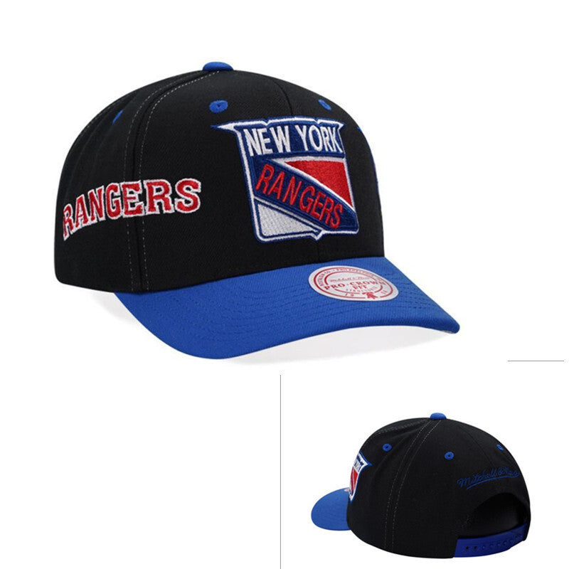 New York Rangers Black/Royal Blue Snapback