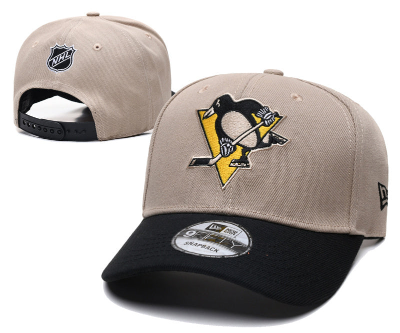 Pittsburgh Penguins Cream/Black 9FIFTY Snapback