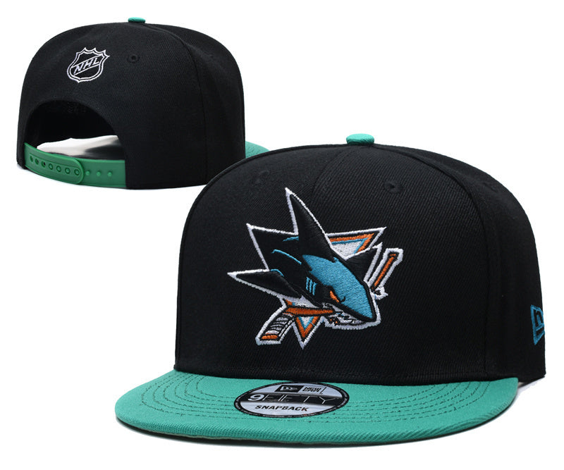 San Jose Sharks Black/Teal 9FIFTY Snapback