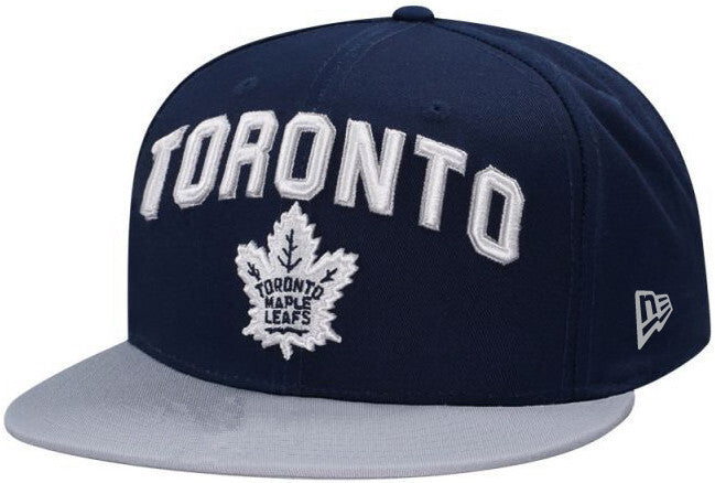 Toronto Maple Leafs Navy/Gray 9FIFTY Snapback