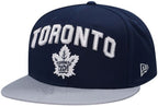 Toronto Maple Leafs Navy/Gray 9FIFTY Snapback