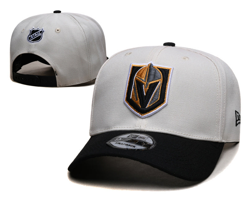 Vegas Golden Knights Light Gray/Black 9FIFTY Snapback