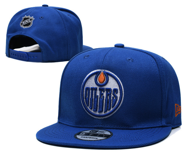 Edmonton Oilers Royal Blue/White 9FIFTY Snapback
