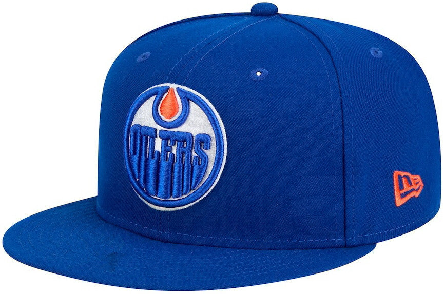 Edmonton Oilers Royal Blue/White 59FIFTY Fitted