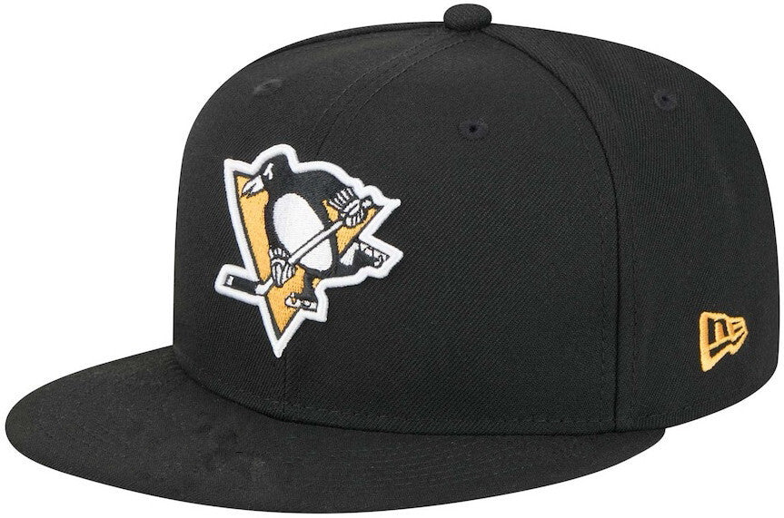 Pittsburgh Penguins Black/Gold 59FIFTY Fitted