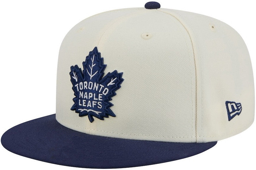 Toronto Maple Leafs Cream/Navy 59FIFTY Fitted