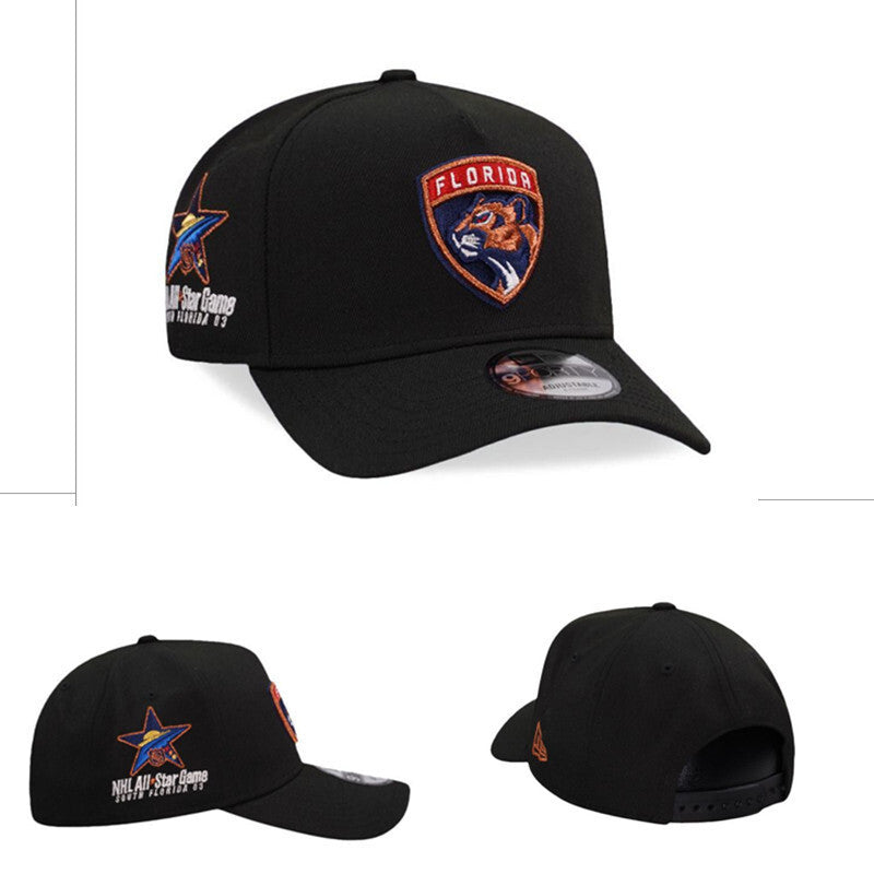 Florida Panthers Black/Navy NHL All-Star Game South Florida 2003 9FORTY Adjustable