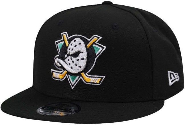 Anaheim Ducks Black/White 9FIFTY Snapback