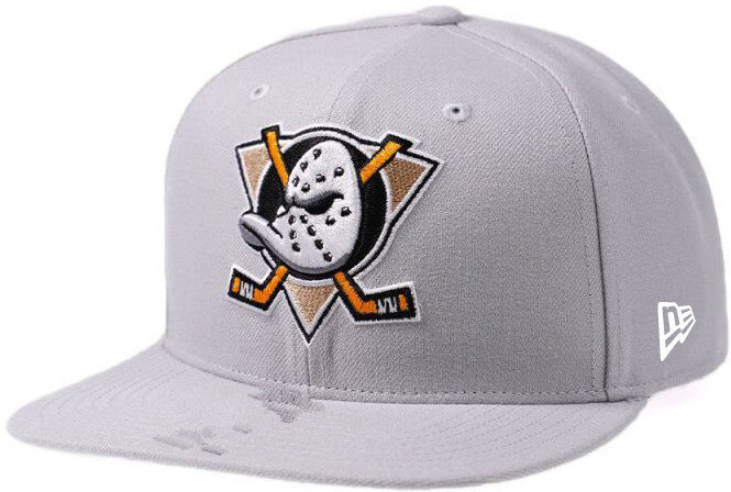 Anaheim Ducks Gray/Black 9FIFTY Snapback