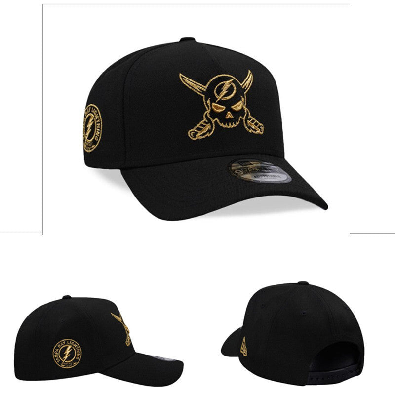 Tampa Bay Lightning Black/Gold Tampa Bay Lightning Pirate Edition 9FORTY Adjustable