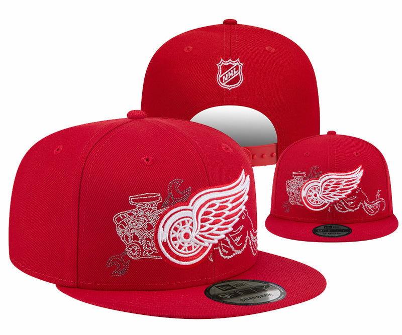 Detroit Red Wings Red/White City Connect/Edition Motor City — 9FIFTY Snapback
