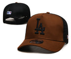 Los Angeles Dodgers Brown/Black Trucker