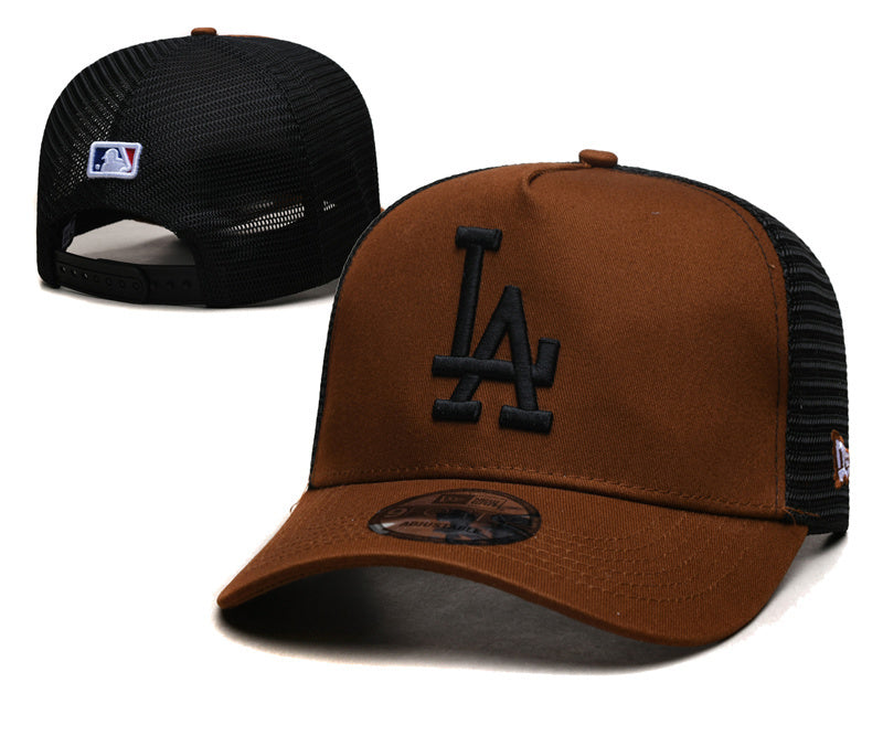 Los Angeles Dodgers Brown/Black Trucker