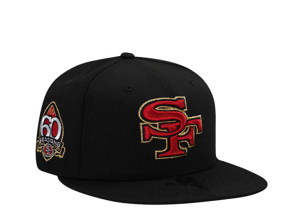 San Francisco 49ers Black/Red 60 Seasons San Francisco 49ers (1946-2006 59FIFTY Fitted