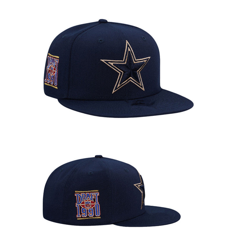 Dallas Cowboys Navy NFL Draft 1990 59FIFTY Fitted