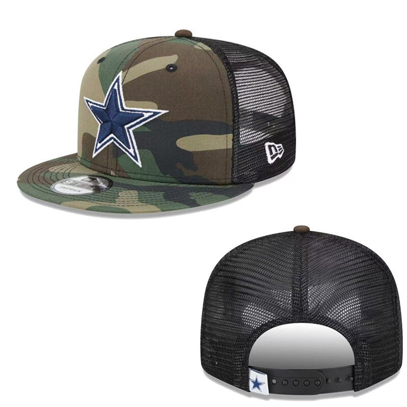 Dallas Cowboys Camo/Black 9FIFTY Snapback