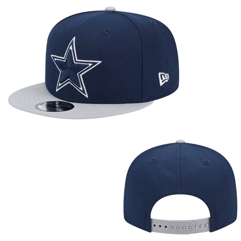Dallas Cowboys Navy/Gray 9FIFTY Snapback
