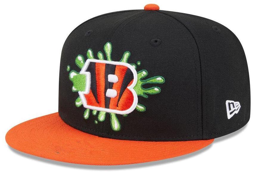 Cincinnati Bengals Black/Orange Nickelodeon Slime NFL - Collaboration NFL x 9FIFTY Snapback