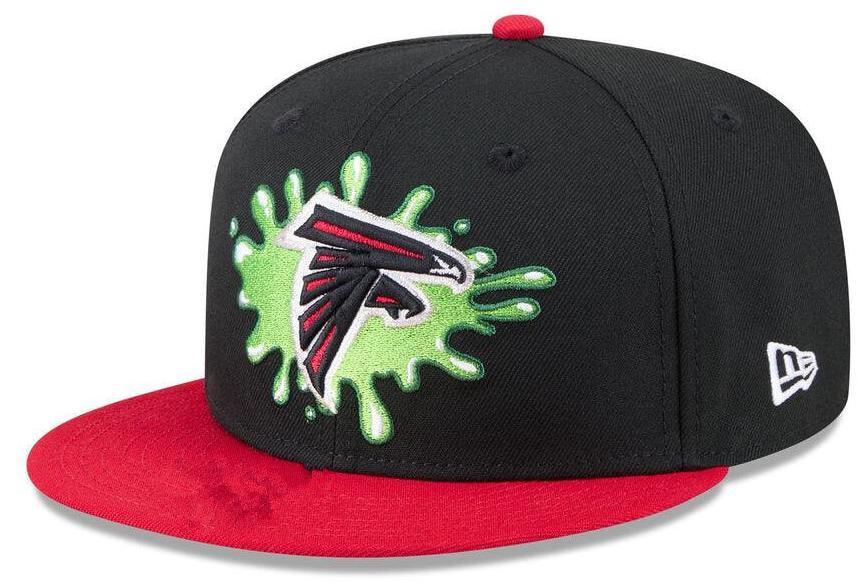 Atlanta Falcons Black/Red NFL Slime Nickelodeon Edition 9FIFTY Snapback