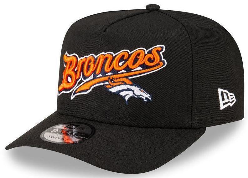 Denver Broncos Black/Orange 9FIFTY Snapback