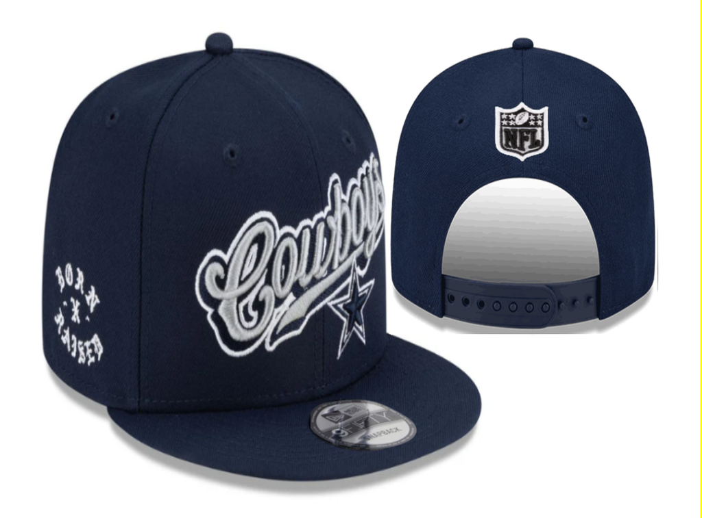Dallas Cowboys Navy/White 9FIFTY Snapback