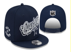 Dallas Cowboys Navy/White 9FIFTY Snapback