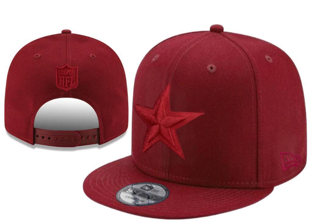 Dallas Cowboys Dark Red Tonal/Color Pack - Edition monocromática 9FIFTY Snapback