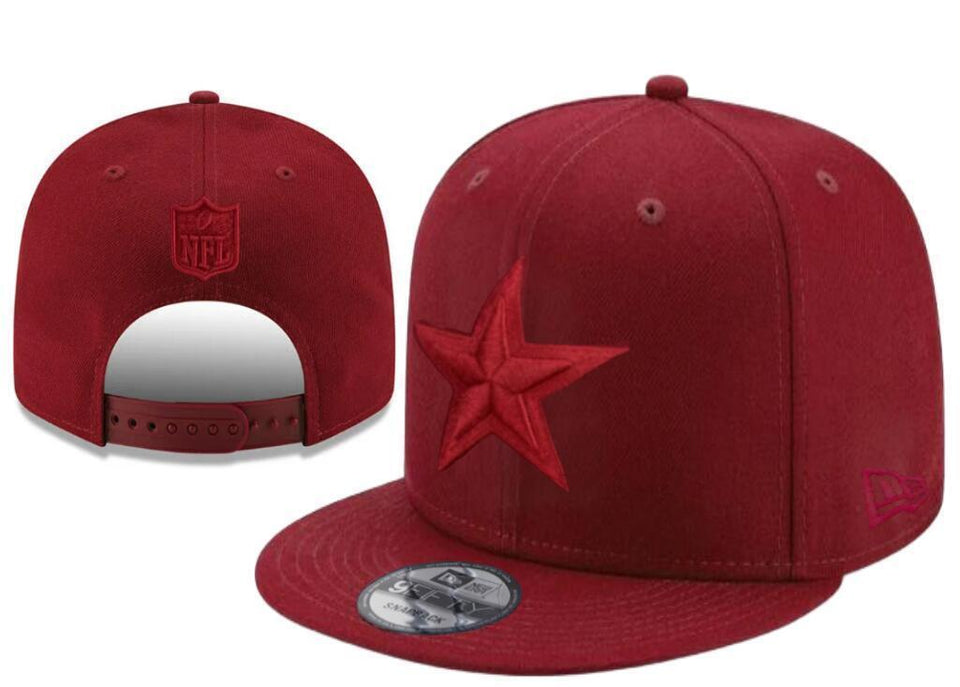 Dallas Cowboys Dark Red Tonal/Color Pack - Edition monocromática 9FIFTY Snapback