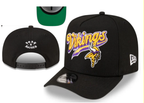Minnesota Vikings Black/Purple Green UV Born x Raised x Minnesota Vikings 9FORTY Adjustable