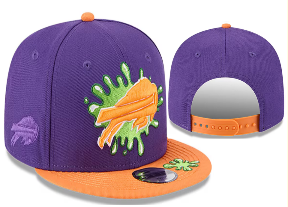 Buffalo Bills Purple/Orange Nickelodeon Slime Collection 9FIFTY Snapback