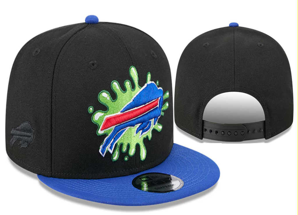 Buffalo Bills Black/Royal Blue NFL Slime/Nickelodeon collab/Edition 9FIFTY Snapback