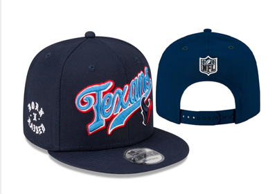 Houston Texans Navy/Light Blue Born X Raised x Houston Texans 9FIFTY Snapback