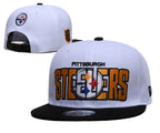 Pittsburgh Steelers White/Black 9FIFTY Snapback