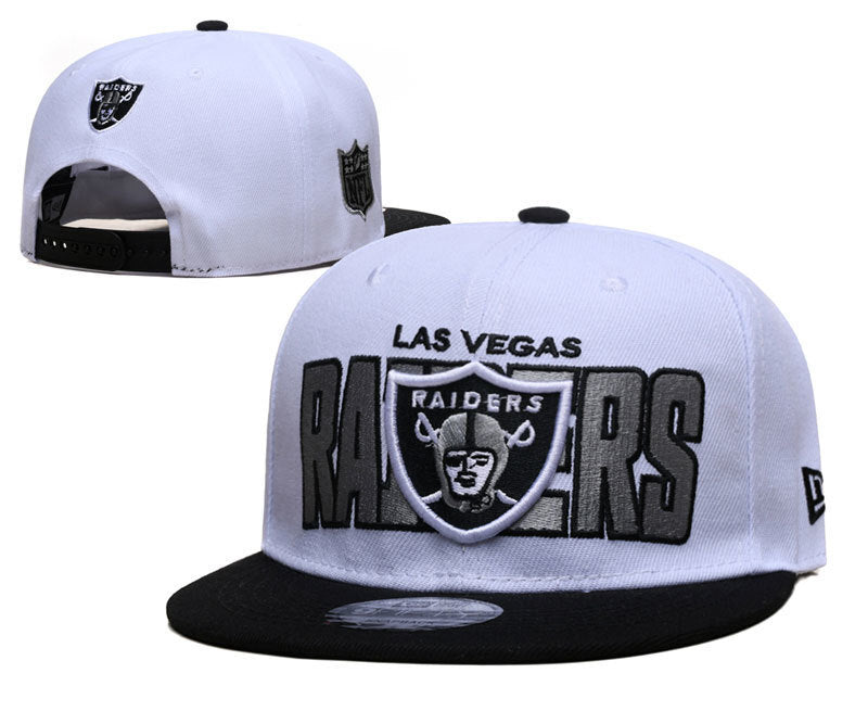 Las Vegas Raiders White/Black 9FIFTY Snapback