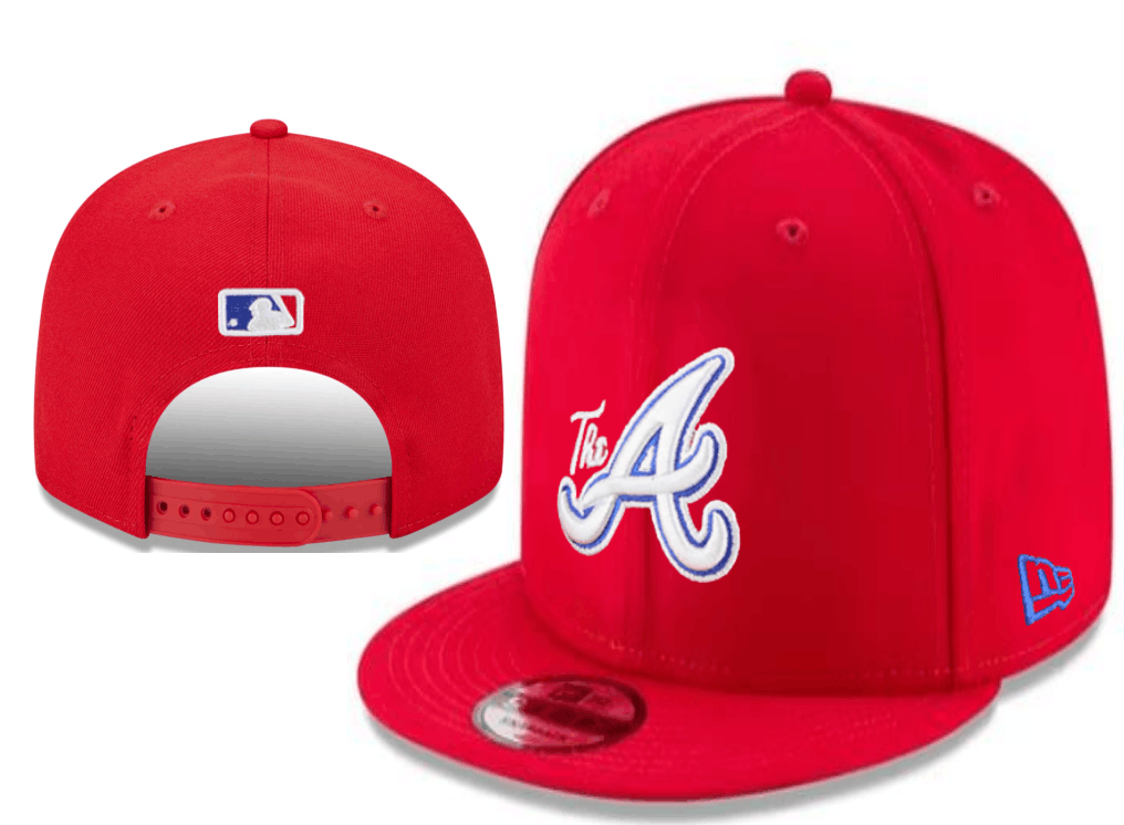 Atlanta Braves Red/White 9FIFTY Snapback