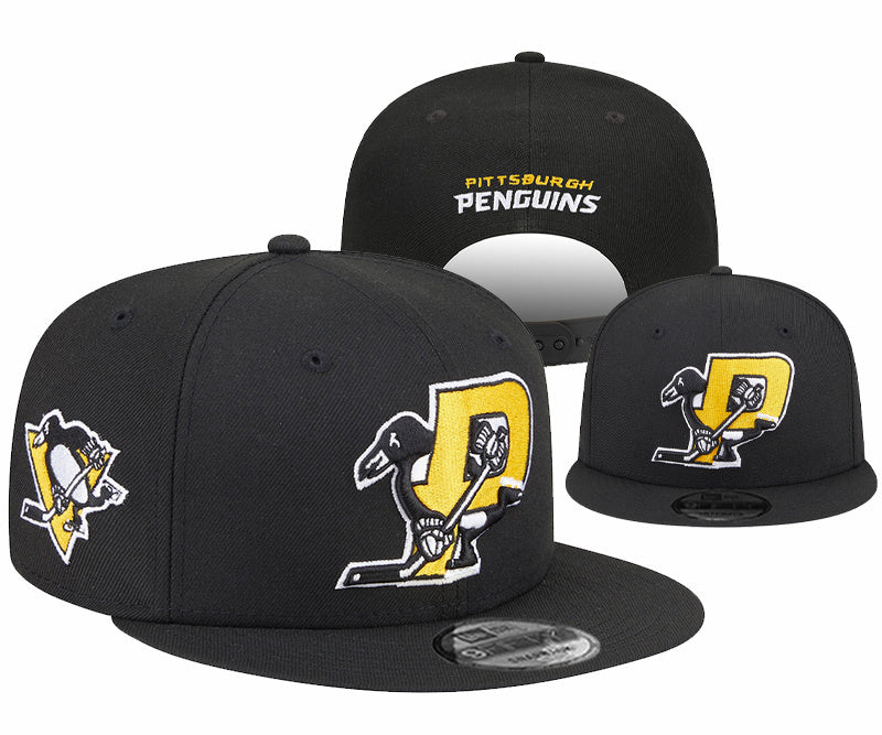Pittsburgh Penguins Black/Yellow 9FIFTY Snapback