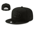 San Francisco 49ers Black Black on Black/Tonal 9FIFTY Snapback
