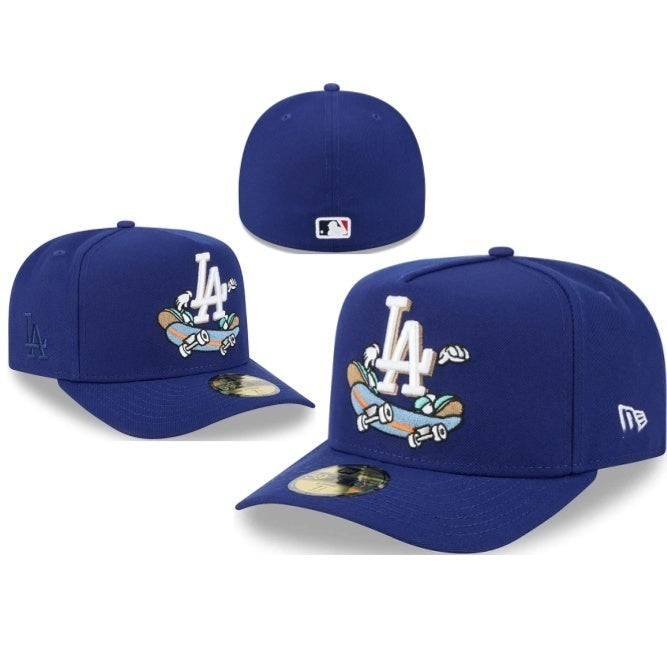 Los Angeles Dodgers Royal Blue/White MLB Skate Pack / Skateboard edition 59FIFTY Fitted