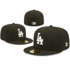 Los Angeles Dodgers Black/White Green UV 59FIFTY Fitted