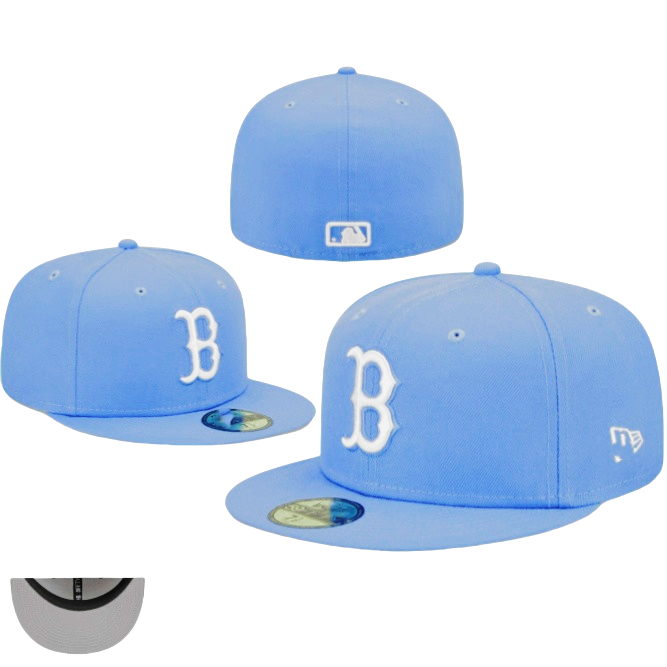 Boston Red Sox Light Blue/White 59FIFTY Fitted