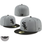 Chicago White Sox Gray/Black Green UV 59FIFTY Fitted