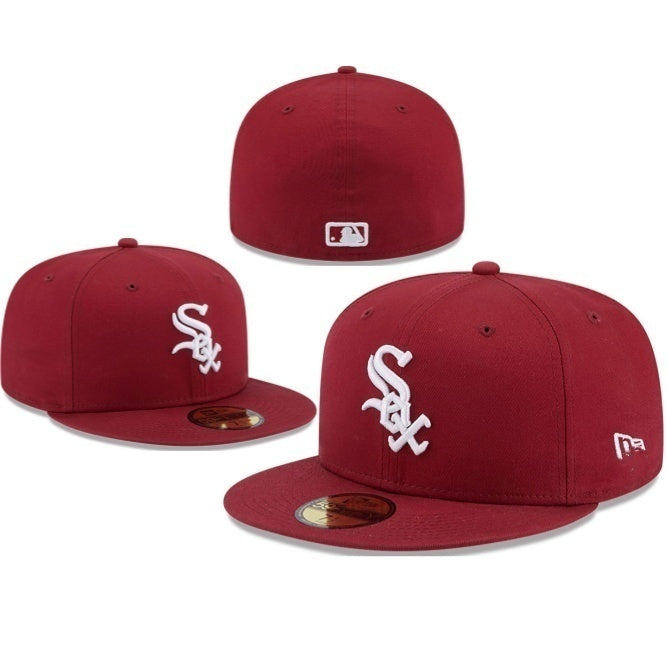 Chicago White Sox Dark Red/White 59FIFTY Fitted