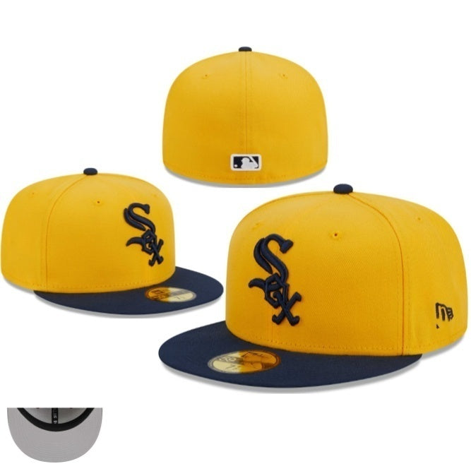 Chicago White Sox Yellow/Navy 59FIFTY Fitted